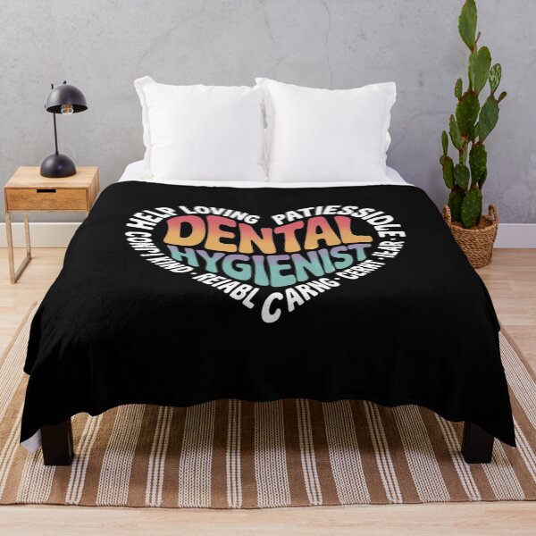 Item preview, Dental Hygienist Heart Word Cloud Watercolor Rainbow  designed and sold by CombatTask.