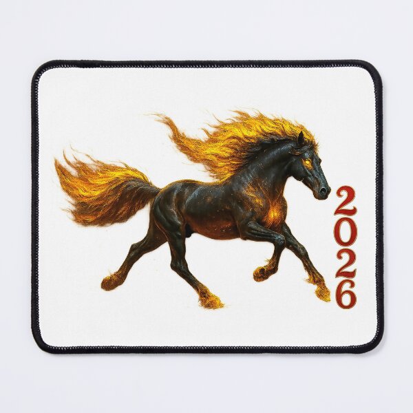 Item preview, ✨Fire Horse 2026 ✦♨✦ Galloping Ember Stallion designed and sold by WheelieGdArt.