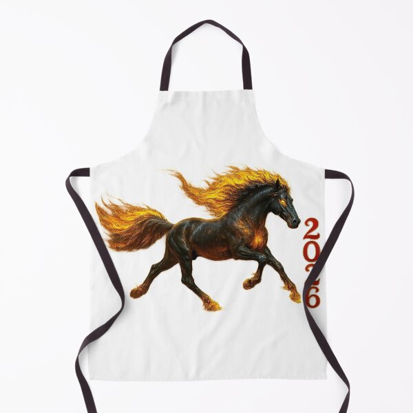 Item preview, ✨Fire Horse 2026 ✦♨✦ Galloping Ember Stallion designed and sold by WheelieGdArt.