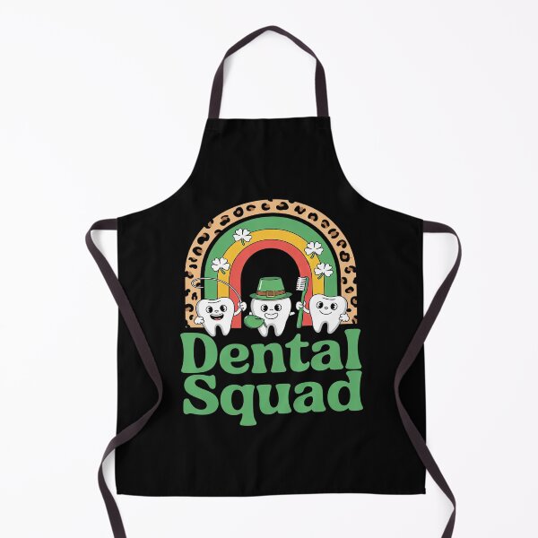 Item preview, Dental Squad Cute Tooth St Patrick's Day Shamrock Rainbow designed and sold by DigitaldeligArt.