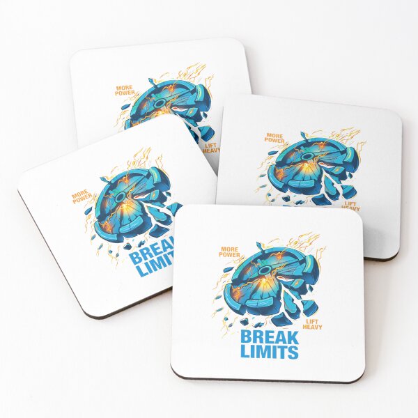 Item preview, Break Limits – Gym Power Motivation Design designed and sold by IvannaMoroz.