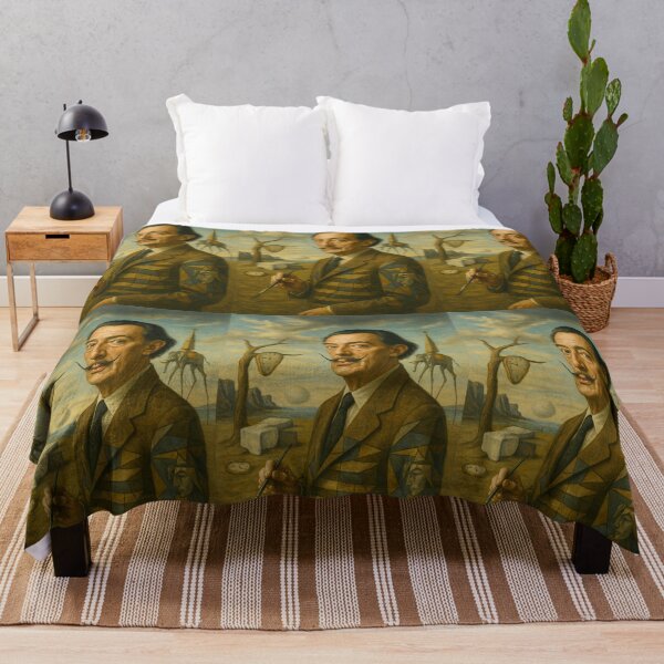 Item preview, Portrait of Surrealist Artist Salvador Dali designed and sold by Halifaxartguy.