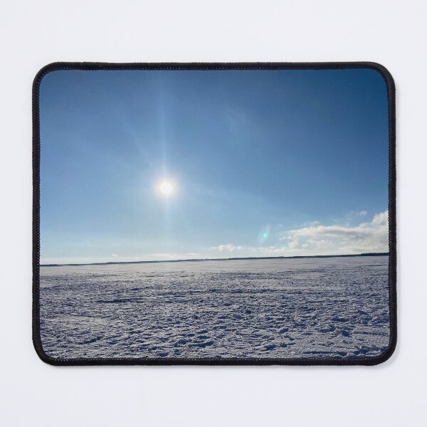 Item preview, Sun over a frozen lappish sea designed and sold by ZeroTechnique.