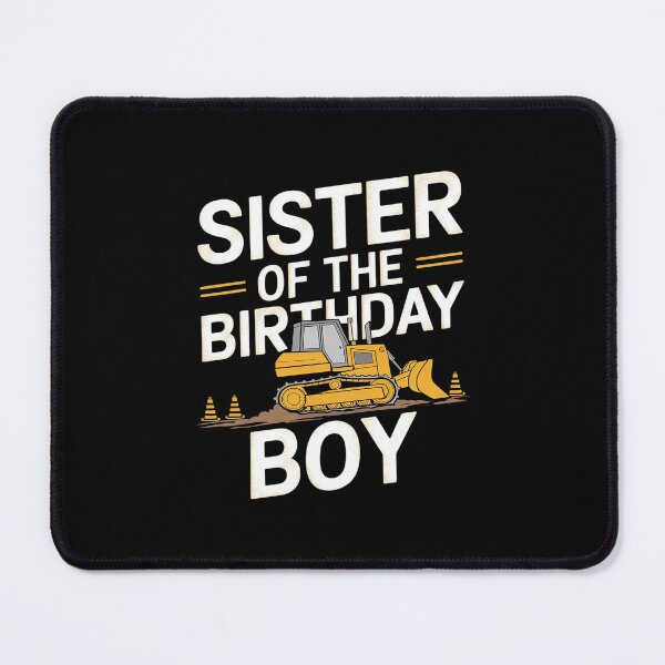 Item preview, Sister of the Birthday Boy Construction Party Family designed and sold by PowAcademy.