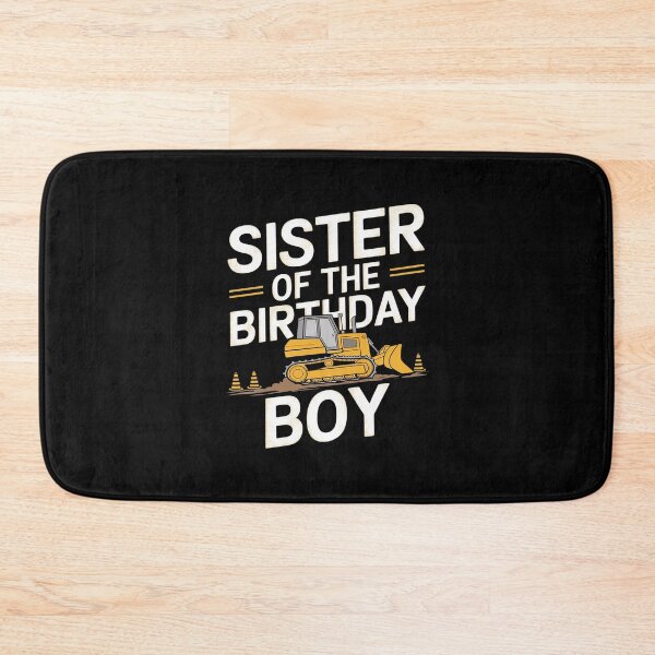 Item preview, Sister of the Birthday Boy Construction Party Family  designed and sold by PowAcademy.