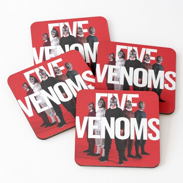 Item preview, Five Venoms designed and sold by MovieMayhem.