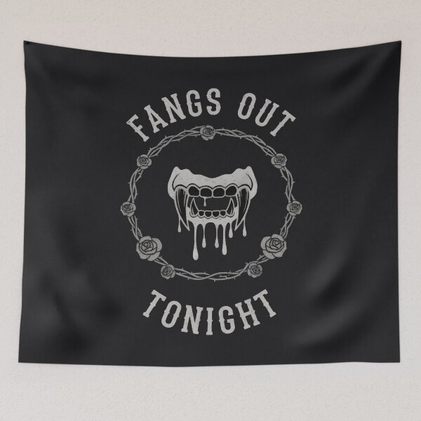 Item preview, Fangs Out Tonight  designed and sold by CreepyCornerArt.