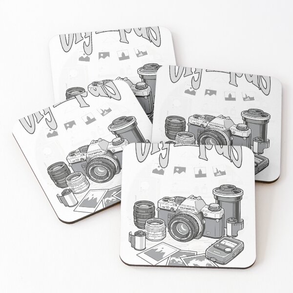 Item preview, Vintage Olympus Camera Illustration designed and sold by WHAT THE SHIRT.
