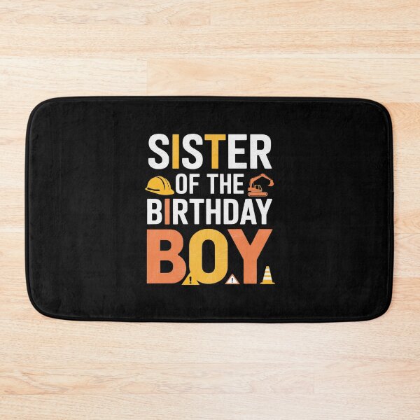 Item preview, Sister of the Birthday Construction Worker Boy Crew Party  designed and sold by PowAcademy.