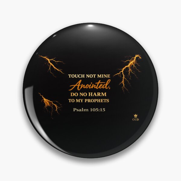 Item preview, touch not my anointed psalm 105 designed and sold by ocd_Jessica.