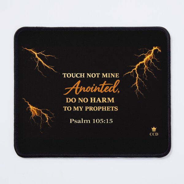 Item preview, touch not my anointed psalm 105 designed and sold by OCD_JESSICA.