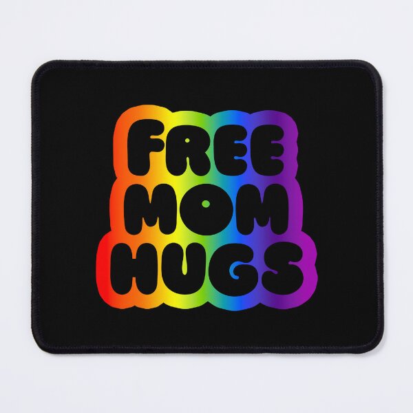Item preview, Free Mom Hugs - Transparent Rainbow designed and sold by sillyjess.