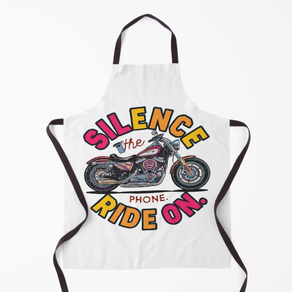 Item preview, Silence the Phone. Ride On. – Minimal Motorcycle Freedom T-Shirt designed and sold by RMTrendy.