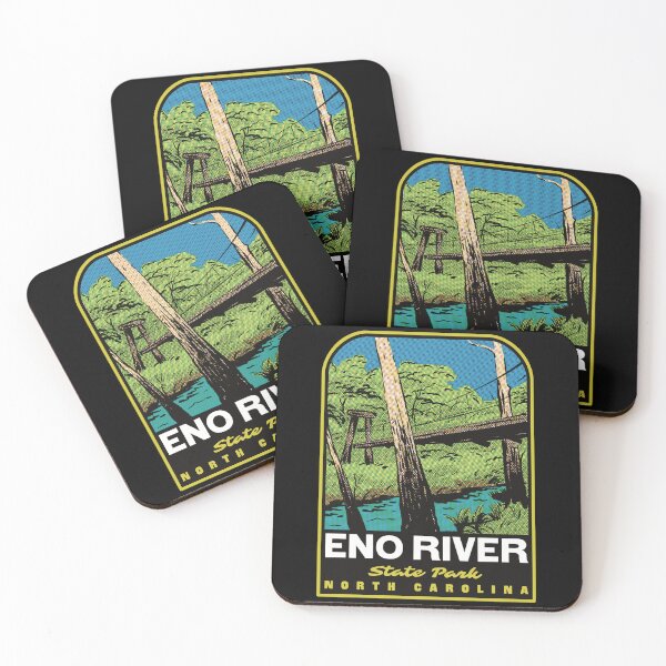Item preview, Eno River State Park North Carolina Retro designed and sold by HalpinDesign.