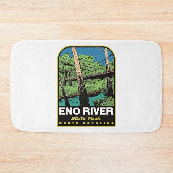 Item preview, Eno River State Park North Carolina Retro designed and sold by HalpinDesign.
