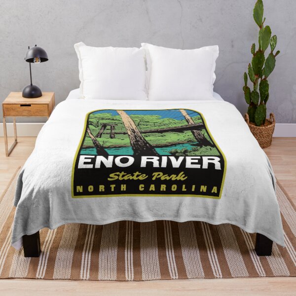 Item preview, Eno River State Park North Carolina Retro designed and sold by HalpinDesign.