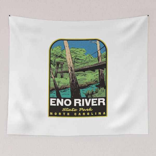 Item preview, Eno River State Park North Carolina Retro designed and sold by HalpinDesign.