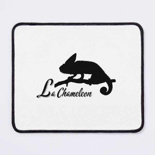 Item preview, La Chameleon – Black Minimal Logo designed and sold by Dotadoari.