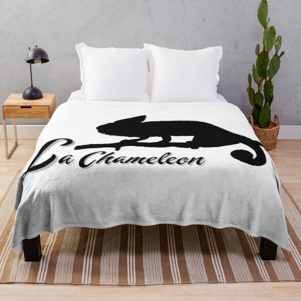 Item preview, La Chameleon – Black Minimal Logo designed and sold by Dotadoari.