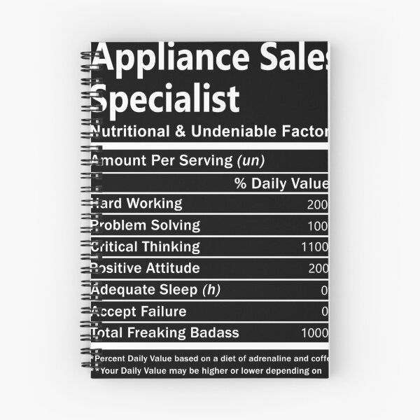 Item preview, Appliance Sales Specialist designed and sold by ginawilliams39.