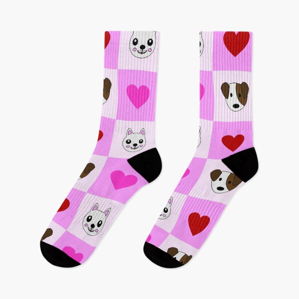 Item preview, Cute Dog and Cat Checkerboard Pattern designed and sold by GamerGearTees.