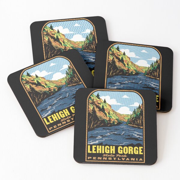 Item preview, Lehigh Gorge State Park Pennsylvania Retro designed and sold by HalpinDesign.