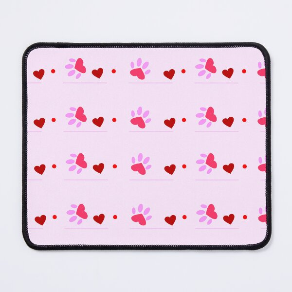 Item preview, Heart Paw Print Pattern designed and sold by GamerGearTees.