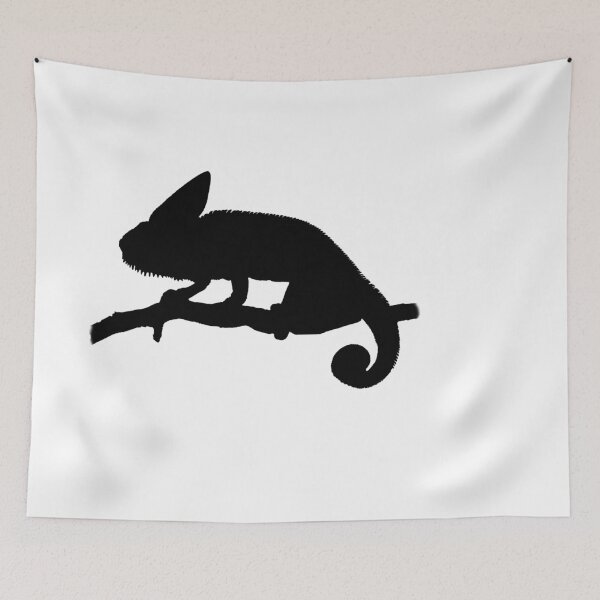 Item preview, Black Chameleon – Minimal Logo designed and sold by Dotadoari.