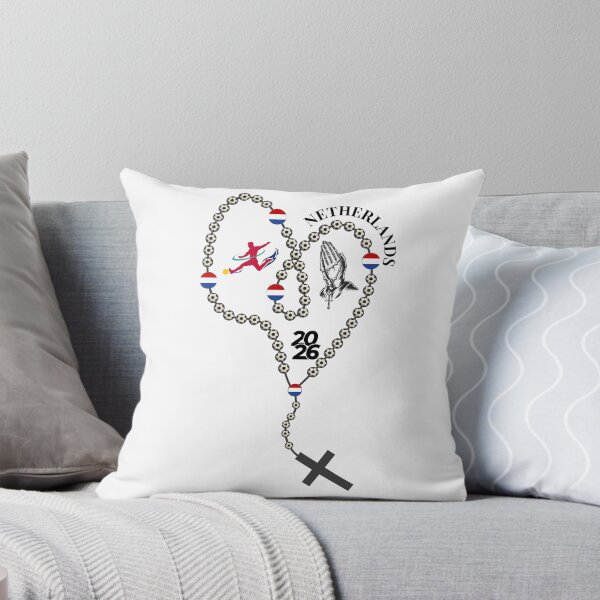 Item preview, Netherlands Football Rosary 2026 – Soccer Prayer Beads with Netherlands Flag, Faith & Football Design designed and sold by La-Designita.