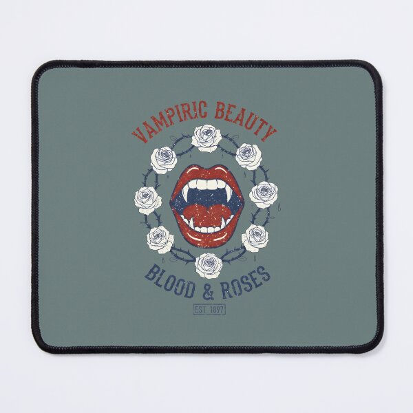 Item preview, Vampiric Beauty Blood And Roses  designed and sold by CreepyCornerArt.