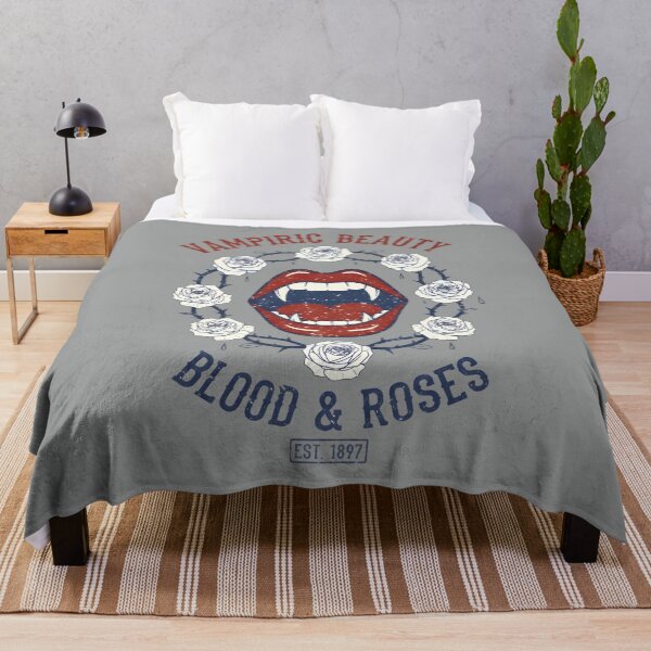 Item preview, Vampiric Beauty Blood And Roses  designed and sold by CreepyCornerArt.