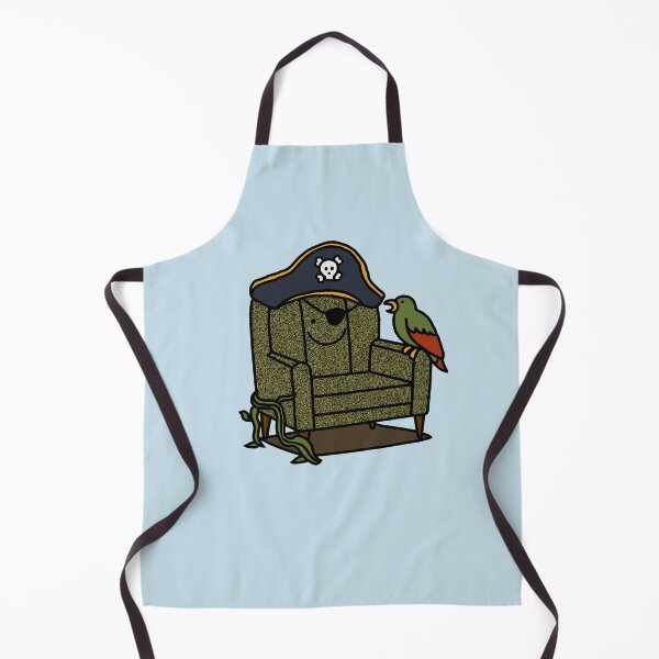 Item preview, Pirate Captain Chair and Parrot designed and sold by ellenhenry.