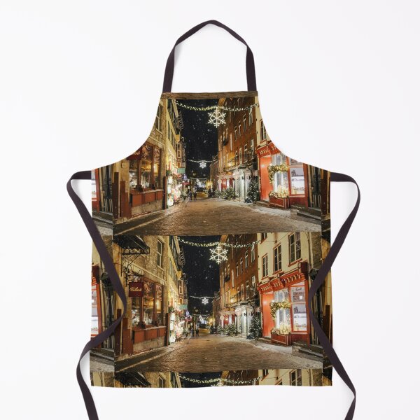 Item preview, Festive Winter Night in Quebec City designed and sold by Robert Alsop.