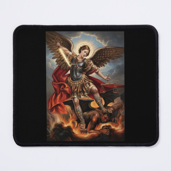 Item preview, Saint Archangel Michael Defeating the Dragon designed and sold by TeeARTHY.