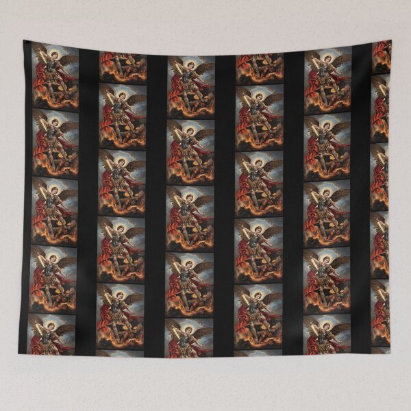 Item preview, Saint Archangel Michael Defeating the Dragon designed and sold by TeeARTHY.