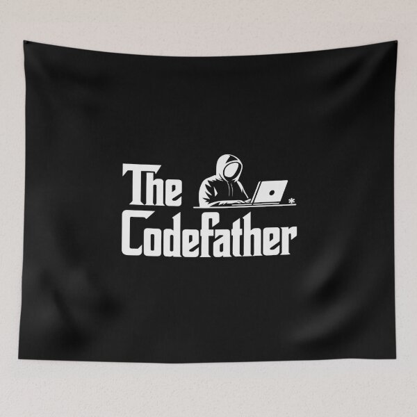 Item preview, The Codefather Code Father Programmer Coding Fathers Day  designed and sold by PowAcademy.