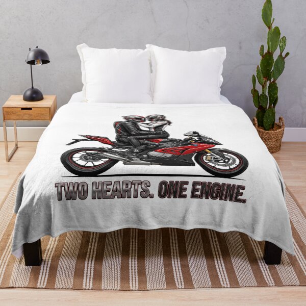 Item preview, Two Hearts One Engine – Valentine’s Day Motorcycle Love designed and sold by enzoade.