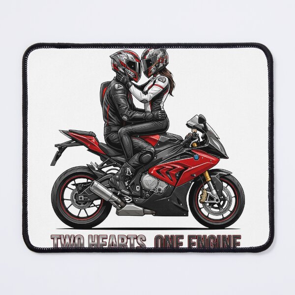 Item preview, Two Hearts One Engine – Valentine’s Day Motorcycle Love designed and sold by enzoade.