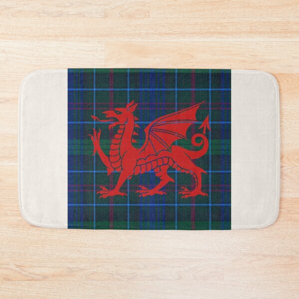 Item preview, Richards - Pritchard ✨Welsh Tartan – With Honour and Love & y Ddraig Goch - the red dragon v4 designed and sold by WheelieGdArt.
