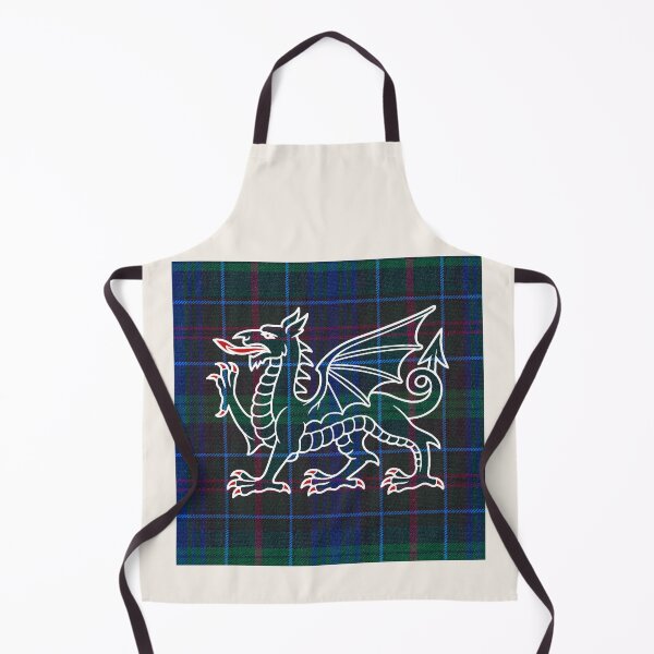 Item preview, Richards - Pritchard ✨Welsh Tartan – With Honour and Love & y Ddraig Goch - the red dragon v3 designed and sold by WheelieGdArt.