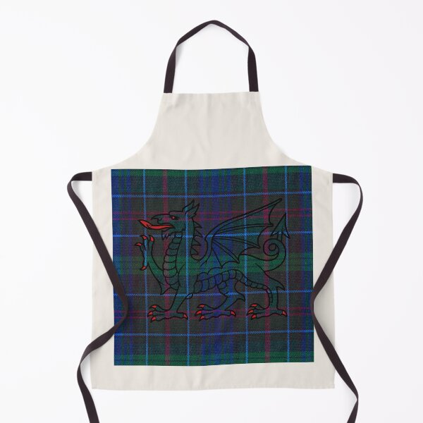Item preview, Richards - Pritchard ✨Welsh Tartan – With Honour and Love & y Ddraig Goch - the red dragon v2 designed and sold by WheelieGdArt.