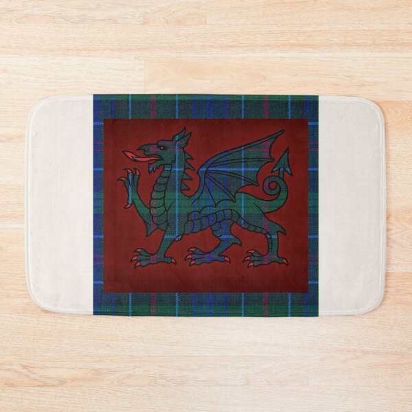 Item preview, Richards - Pritchard ✨Welsh Tartan – With Honour and Love & y Ddraig Goch - the red dragon designed and sold by WheelieGdArt.