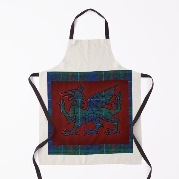 Item preview, Richards - Pritchard ✨Welsh Tartan – With Honour and Love & y Ddraig Goch - the red dragon designed and sold by WheelieGdArt.