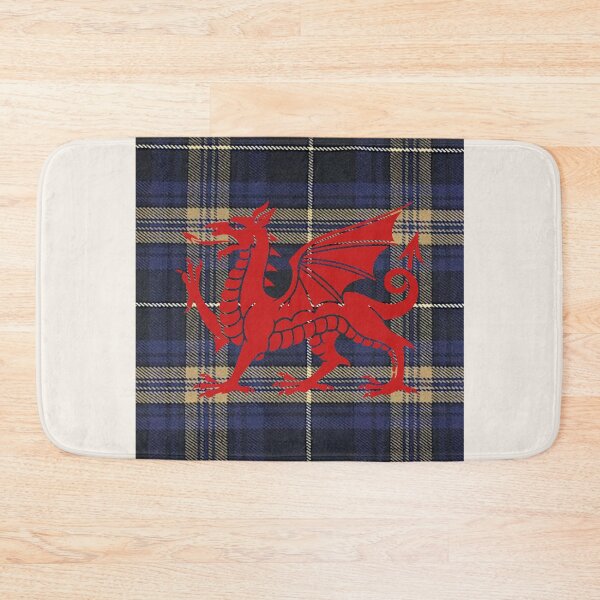 Item preview, Rees ✨Welsh Tartan – The Hope of a Better Age & y Ddraig Goch - the red dragon v4 designed and sold by WheelieGdArt.