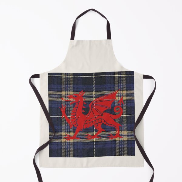 Item preview, Rees ✨Welsh Tartan – The Hope of a Better Age & y Ddraig Goch - the red dragon v4 designed and sold by WheelieGdArt.