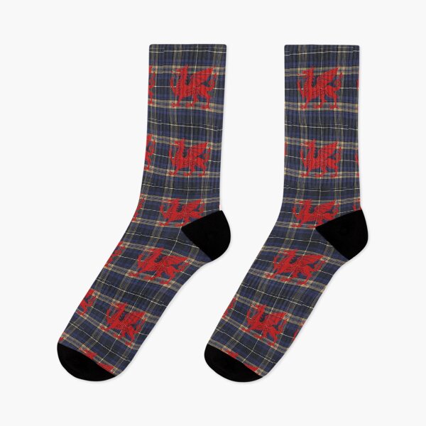 Item preview, Rees ✨Welsh Tartan – The Hope of a Better Age & y Ddraig Goch - the red dragon v4 designed and sold by WheelieGdArt.