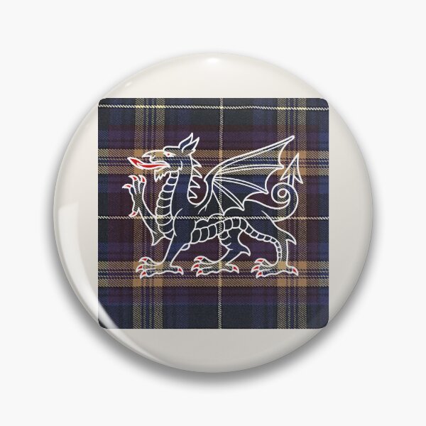 Item preview, Rees ✨Welsh Tartan – The Hope of a Better Age & y Ddraig Goch - the red dragon v3 designed and sold by WheelieGdArt.
