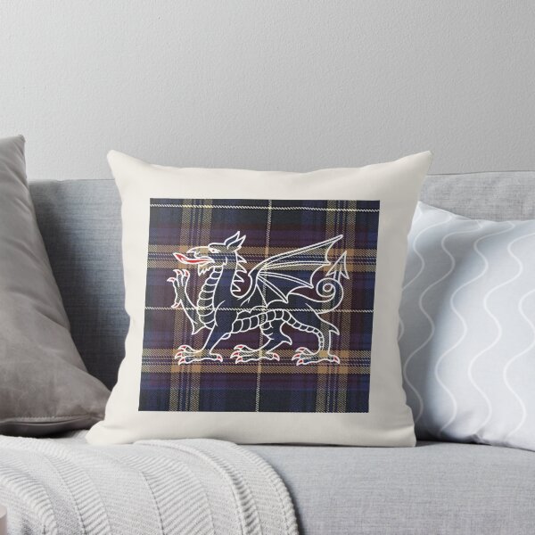 Item preview, Rees ✨Welsh Tartan – The Hope of a Better Age & y Ddraig Goch - the red dragon v3 designed and sold by WheelieGdArt.