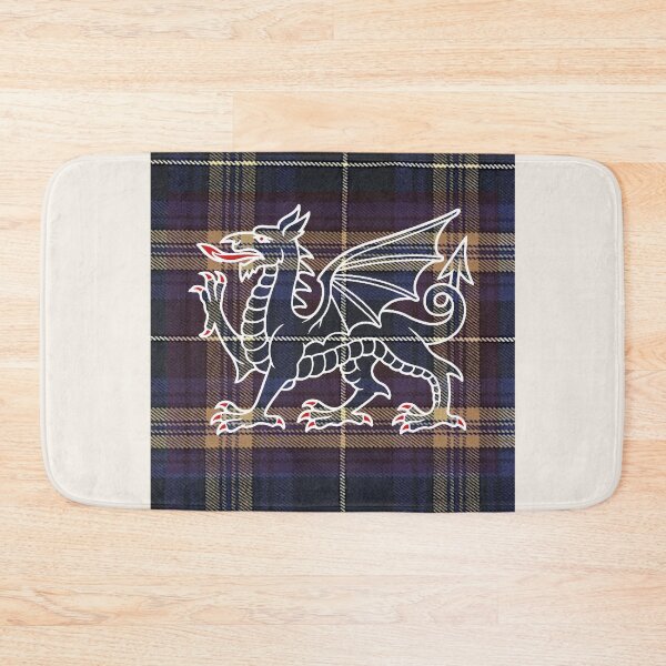 Item preview, Rees ✨Welsh Tartan – The Hope of a Better Age & y Ddraig Goch - the red dragon v3 designed and sold by WheelieGdArt.