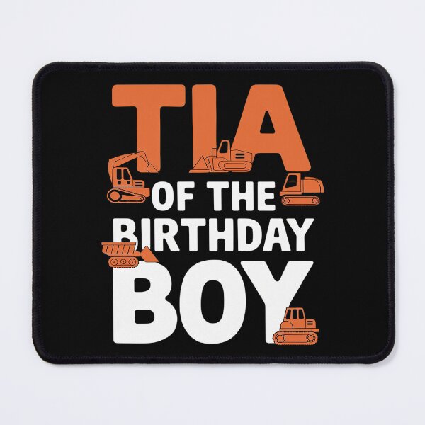 Item preview, Tia of the Birthday Boy Construction Worker Bday Party designed and sold by AquaKiev.